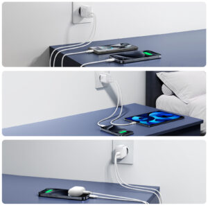Joyroom 20W Dual-port USB-C Oplader - Wit - 2