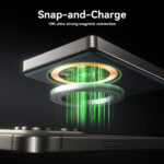 Joyroom 20W Ultra-Slim Metalen Power Bank – Magsafe en draadloos – 10000 mAh Inclusief 60W USB-C Kabel – Natural Titanium - 9