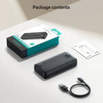 Joyroom 22.5W LED Power Bank Snellader – 20000 mAh inclusief USB-C kabel – Zwart - 13