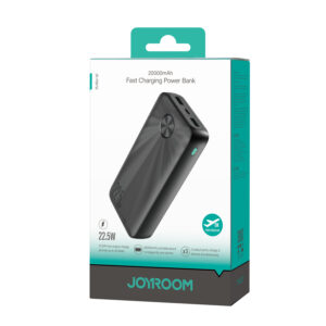 Joyroom 22.5W LED Power Bank Snellader – 20000 mAh inclusief USB-C kabel – Zwart - 14