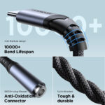 Joyroom Audio adapter USB-C naar 3.5mm – Zwart - 5