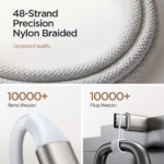 Joyroom Draadloze Oplader voor Apple Watch – 1,2 Meter – Rosegoud - 9