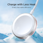 Joyroom Draadloze Oplader voor Apple Watch – 1,2 Meter – Rosegoud - 7