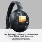 Joyroom J-Head JR-JH2 Series Hybrid ANC Bluetooth Draadloze Hoofdtelefoon – Zwart - 9