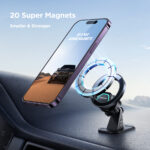 Joyroom Magnetische Telefoonhouder voor in de Auto – Zwart - 3