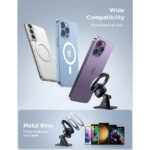 Joyroom Magnetische Telefoonhouder voor in de Auto – Zwart - 6