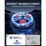 Joyroom Magnetische telefoonhouder voor in de Ventilatierooster – Zwart - 10