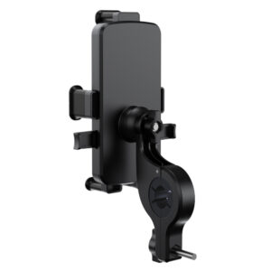 Joyroom Smartphonehouder voor Fiets en Motor - Houder voor aan het Stuur - Zwart - 4
