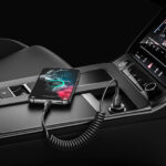 Joyroom – USB-A naar USB-C Kabel – Krulsnoer – Uitrekbare oplaadkabel – Universele oplaadkabel – 1,5 m – 30W – Zwart - 8