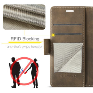 Solidenz 2-in-1 MagSafe Wallet Case voor Samsung Galaxy S25 Plus - Bruin - 8