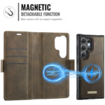 Solidenz 2-in-1 MagSafe Wallet Case voor Samsung Galaxy S24 Ultra – Bruin - 6