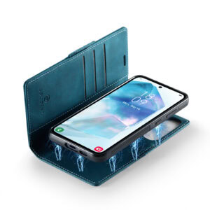Solidenz 2-in-1 MagSafe Wallet Case voor Samsung Galaxy S24 FE – Blauw - 3