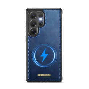 Solidenz 2-in-1 MagSafe Wallet Case voor Samsung Galaxy S25 Ultra - Blauw - 4