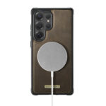 Solidenz 2-in-1 MagSafe Wallet Case voor Samsung Galaxy S25 Ultra – Bruin - 5