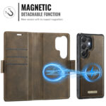 Solidenz 2-in-1 MagSafe Wallet Case voor Samsung Galaxy S25 Ultra – Bruin - 6