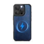 Solidenz 2-in-1 MagSafe Wallet Case voor iPhone 15 Pro Max – Blauw - 4