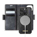 Solidenz 2-in-1 MagSafe Wallet Case voor iPhone 15 Pro - Zwart