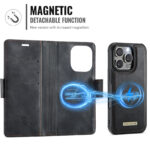 Solidenz 2-in-1 MagSafe Wallet Case voor iPhone 15 Pro – Zwart - 6