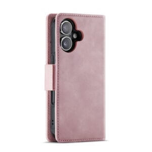 Solidenz 2-in-1 MagSafe Wallet Case voor iPhone 16 – Roze - 2