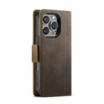 Solidenz 2-in-1 MagSafe Wallet Case voor iPhone 16 Pro Max – Bruin - 2