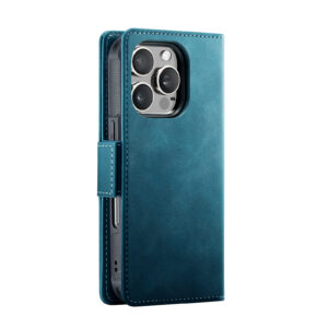 Solidenz 2-in-1 MagSafe Wallet Case voor iPhone 16 Pro – Blauw - 2