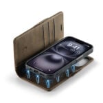 Solidenz 2-in-1 MagSafe Wallet Case voor iPhone 14 – Bruin - 3