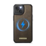 Solidenz 2-in-1 MagSafe Wallet Case voor iPhone 14 – Bruin - 4