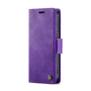 Solidenz 2-in-1 MagSafe Wallet Case voor iPhone 15 - Paars - 1