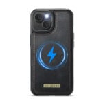 Solidenz 2-in-1 MagSafe Wallet Case voor iPhone 15 Plus – Zwart - 4