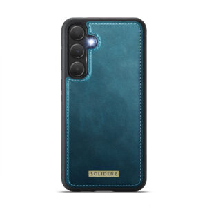 Solidenz 2-in-1 Magnetisch Wallet Case voor Samsung Galaxy A56 – Blauw - 4