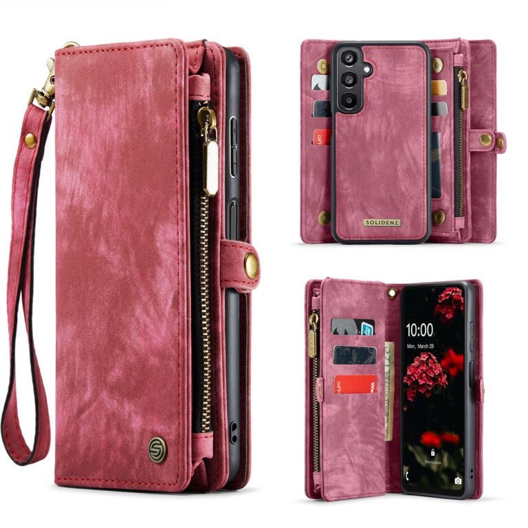 Solidenz Urban Wallet Samsung Galaxy A16 hoesje - Rood