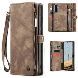 Solidenz Urban Wallet Samsung Galaxy A36 hoesje - Bruin