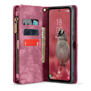 Solidenz Urban Wallet Samsung Galaxy S25 hoesje - Rood - 3