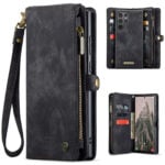 Solidenz Urban Wallet Samsung Galaxy S25 Ultra hoesje - Zwart