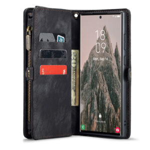Solidenz Urban Wallet Samsung Galaxy S25 Ultra hoesje - Zwart - 3
