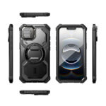 Armorbox iPhone 17e / 16e hoesje met screen protector – Zwart - 1