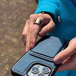 Solidenz MagSafe Wallet Backcover voor iPhone 14 – Blauw - 11