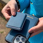 Solidenz MagSafe Wallet Backcover voor iPhone 14 – Blauw - 10