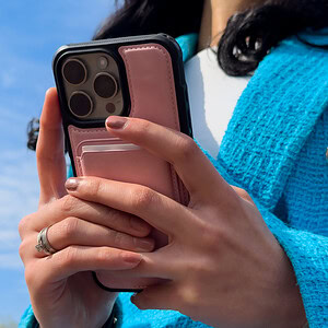 Solidenz MagSafe Wallet Backcover voor iPhone 15 Pro Max – Roze - 11