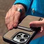 Solidenz MagSafe Wallet Backcover voor iPhone 15 Pro – Bruin - 11