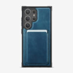 Solidenz MagSafe Wallet Backcover voor Samsung Galaxy S24 Ultra – Blauw - 2