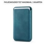 Solidenz MagSafe Wallet Backcover voor Samsung Galaxy S25 – Blauw - 7