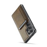 Solidenz MagSafe Wallet Backcover voor Samsung Galaxy S25 Ultra – Bruin - 9