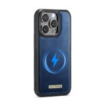 Solidenz MagSafe Wallet Backcover voor iPhone 15 Pro – Blauw - 3