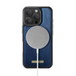 Solidenz MagSafe Wallet Backcover voor iPhone 15 Pro – Blauw - 5