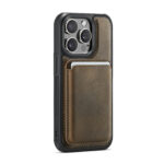 Solidenz MagSafe Wallet Backcover voor iPhone 15 Pro – Bruin - 1