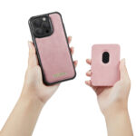 Solidenz MagSafe Wallet Backcover voor iPhone 15 Pro – Roze - 9