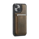 Solidenz MagSafe Wallet Backcover voor iPhone 15 Plus – Bruin - 1