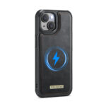 Solidenz MagSafe Wallet Backcover voor iPhone 15 – Zwart - 3