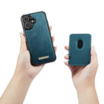 Solidenz MagSafe Wallet Backcover voor iPhone 16 – Blauw - 9